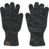 imageBEARPAW Womens 2 Piece Cold Weather Set Soft and Cozy Knit Pom Hat With Oversize Pom Matching Mitten or Touchscreen GlovesBlack