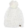 imageBEARPAW Womens Cold Weather Super Soft Faux Fur Fashion Modern Winter Knit Warm Pom Hat with Oversize Multicolor PomEgret