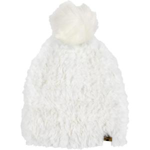 imageBEARPAW Womens Cold Weather Super Soft Faux Fur Fashion Modern Winter Knit Warm Pom Hat with Oversize Multicolor PomEgret