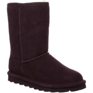 imageBEARPAW Womens Elle Short Multiple Colors  Womens Boot Classic Suede  Womens Slip On Boot  Comfortable Winter BootLarkspur