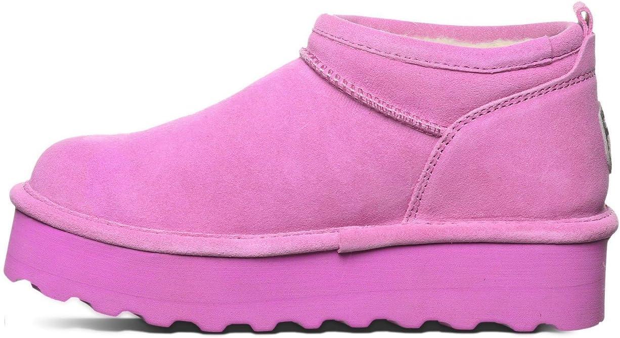 imageBEARPAW Womens Retro Super Shorty Boot  Womens Ankle Boot  Womens Slip On Boot  Comfortable Winter Boot  Multiple Colors ampamp SizesPersian Violet