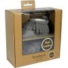 imageBEARPAW Baby Suede Slippers with Faux Fur Lining Comfortable Suede Slip On for Indoor and OutdoorGray Jack