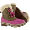 imageBEARPAW Boo Kids Multiple Colors  Kids Boot  Kids Pull On Boot  Comfortable Winter BootHickoryPinkbrown
