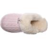 imageBEARPAW Womens Effie Multiple Colors  Womens Slipper  Womens Shoe  Comfortable ampamp LightweightRose Quartz Knit