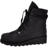 imageBEARPAW Womens Krista Multiple Colors  Womens Boot Classic Suede  Womens Slip On Boot  Comfortable Winter BootBlack Smooth