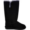 imageBEARPAW Womens Lori Multiple Colors  Womens Boot Classic Suede  Womens Slip On Boot  Comfortable Winter BootBlackGrey