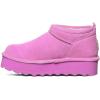 imageBEARPAW Womens Retro Super Shorty Boot  Womens Ankle Boot  Womens Slip On Boot  Comfortable Winter Boot  Multiple Colors ampamp SizesPersian Violet