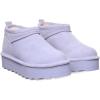 imageBEARPAW Womens Retro Super Shorty Boot  Womens Ankle Boot  Womens Slip On Boot  Comfortable Winter Boot  Multiple Colors ampamp SizesPersian Violet