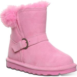 imageBEARPAW Tallula Youth Boot  Youths Boot Classic Suede  Youths Pull On Boot  Comfortable Winter Boot