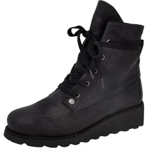 imageBEARPAW Womens Krista Multiple Colors  Womens Boot Classic Suede  Womens Slip On Boot  Comfortable Winter BootBlack Smooth
