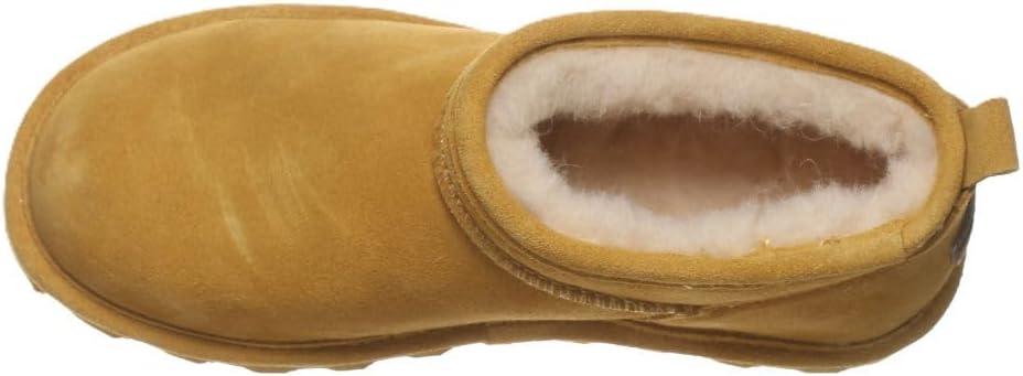 imageBEARPAW Womens Super Shorty Boot  Womens Ankle Boot  Womens Slip On Boot  Comfortable Winter Boot  Multiple Colors ampamp SizesAged Honey