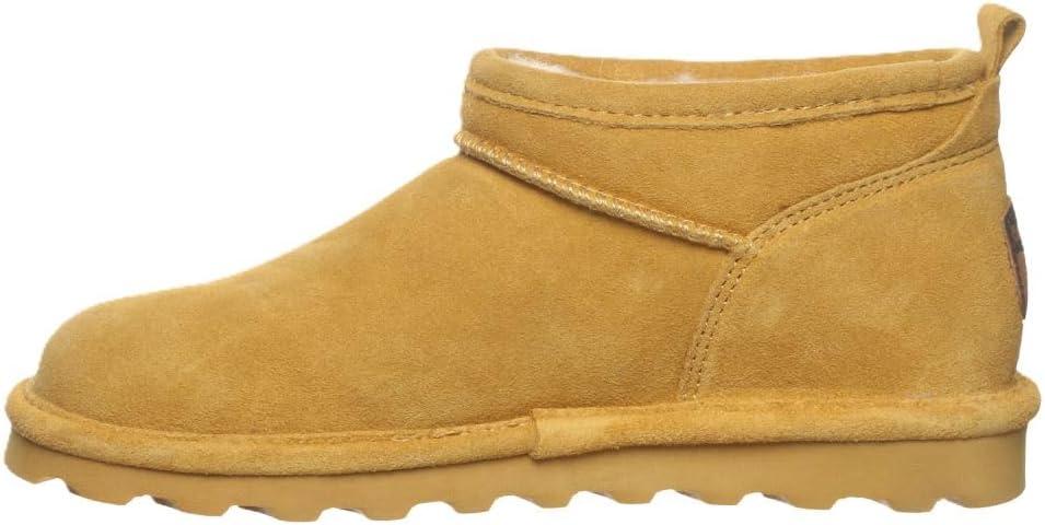 imageBEARPAW Womens Super Shorty Boot  Womens Ankle Boot  Womens Slip On Boot  Comfortable Winter Boot  Multiple Colors ampamp SizesAged Honey