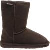 imageBEARPAW Emma Short Womens Classic Winter Slip On Boots Lightweight Suede Boots Multiple ColorsChocolate