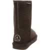 imageBEARPAW Emma Short Womens Classic Winter Slip On Boots Lightweight Suede Boots Multiple ColorsChocolate