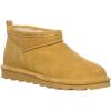 imageBEARPAW Womens Super Shorty Boot  Womens Ankle Boot  Womens Slip On Boot  Comfortable Winter Boot  Multiple Colors ampamp SizesAged Honey