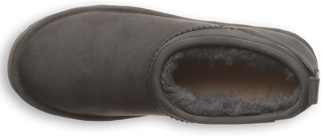imageBEARPAW Womens Retro Super Shorty Boot  Womens Ankle Boot  Womens Slip On Boot  Comfortable Winter Boot  Multiple Colors ampamp SizesCarbon