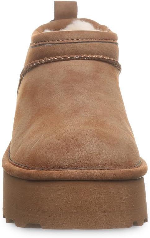 imageBEARPAW Womens Retro Super Shorty Boot  Womens Ankle Boot  Womens Slip On Boot  Comfortable Winter Boot  Multiple Colors ampamp SizesGingersnap
