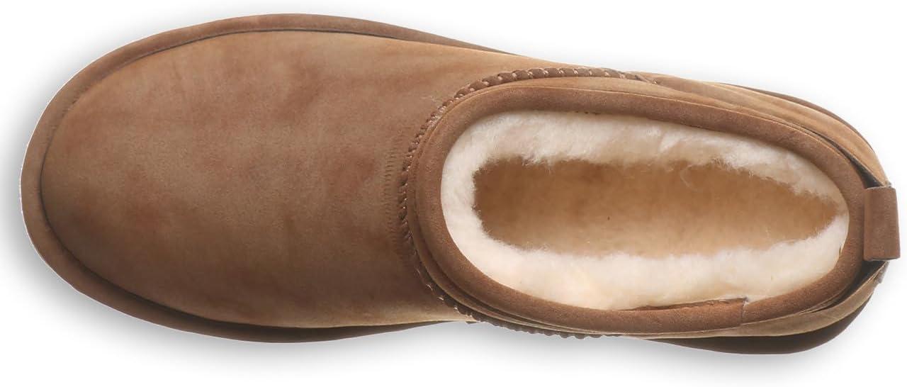 imageBEARPAW Womens Retro Super Shorty Boot  Womens Ankle Boot  Womens Slip On Boot  Comfortable Winter Boot  Multiple Colors ampamp SizesGingersnap