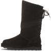 imageBEARPAW Womens Lydia II Classic Suede Pull On Boot  Comfortable Winter Boot Multiple Colors ampamp SizesBlack Ii