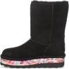 imageBEARPAW Womens Retro Elle Sheepskin Waterproof Winter BootsBlack Multi