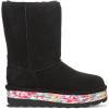 imageBEARPAW Womens Retro Elle Sheepskin Waterproof Winter BootsBlack Multi