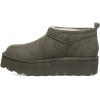 imageBEARPAW Womens Retro Super Shorty Boot  Womens Ankle Boot  Womens Slip On Boot  Comfortable Winter Boot  Multiple Colors ampamp SizesAlgae