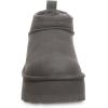 imageBEARPAW Womens Retro Super Shorty Boot  Womens Ankle Boot  Womens Slip On Boot  Comfortable Winter Boot  Multiple Colors ampamp SizesCarbon