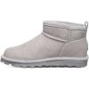 imageBEARPAW Womens Shorty Exotic Boot  Womens Ankle Boot  Comfortable Winter BootGray Fog