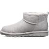 imageBEARPAW Womens Shorty Exotic Boot  Womens Ankle Boot  Comfortable Winter BootWinter White Leopard Glitter