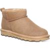 imageBEARPAW Womens Shorty Exotic Boot  Womens Ankle Boot  Comfortable Winter BootIced Coffee