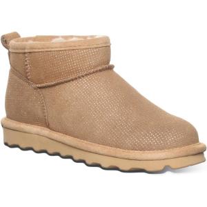 imageBEARPAW Womens Shorty Exotic Boot  Womens Ankle Boot  Comfortable Winter BootIced Coffee