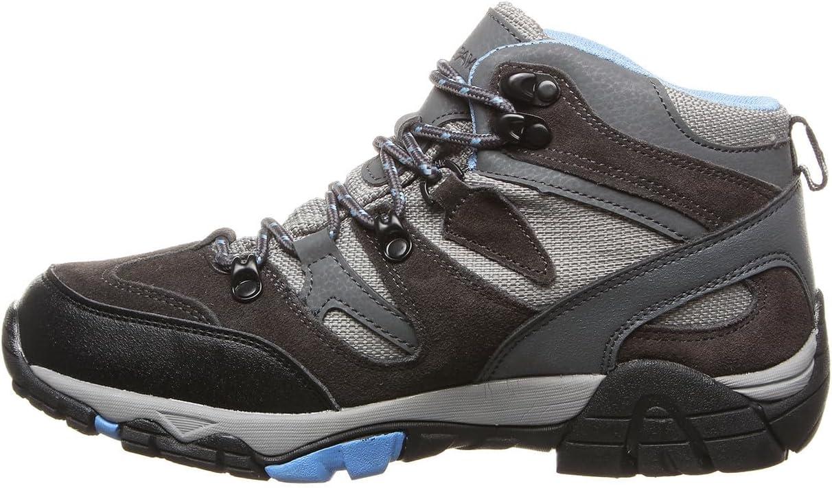 imageBEARPAW Womens Corsica Multiple Colors  Womens Bootie  Womens Hiker Boot  Comfortable Hiking BootCharcoal