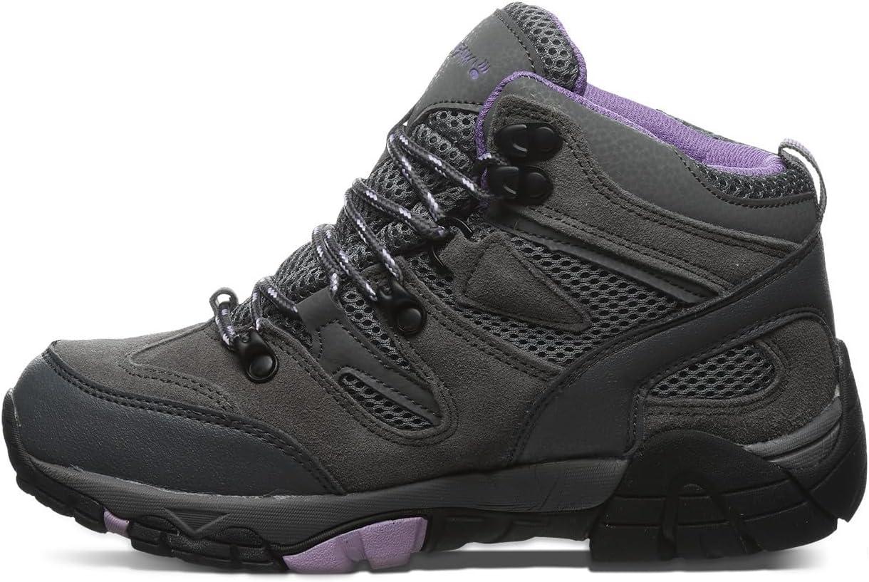 imageBEARPAW Womens Corsica Multiple Colors  Womens Bootie  Womens Hiker Boot  Comfortable Hiking BootGray Fog