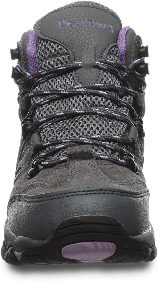 imageBEARPAW Womens Corsica Multiple Colors  Womens Bootie  Womens Hiker Boot  Comfortable Hiking BootGray Fog