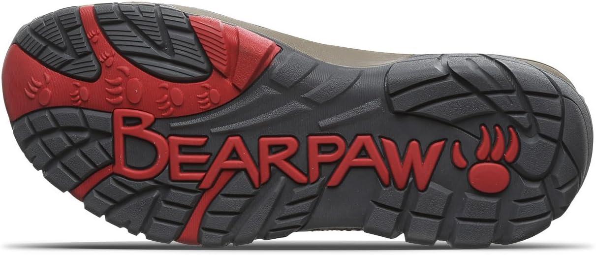 imageBEARPAW Womens Corsica Multiple Colors  Womens Bootie  Womens Hiker Boot  Comfortable Hiking BootTaupeRed