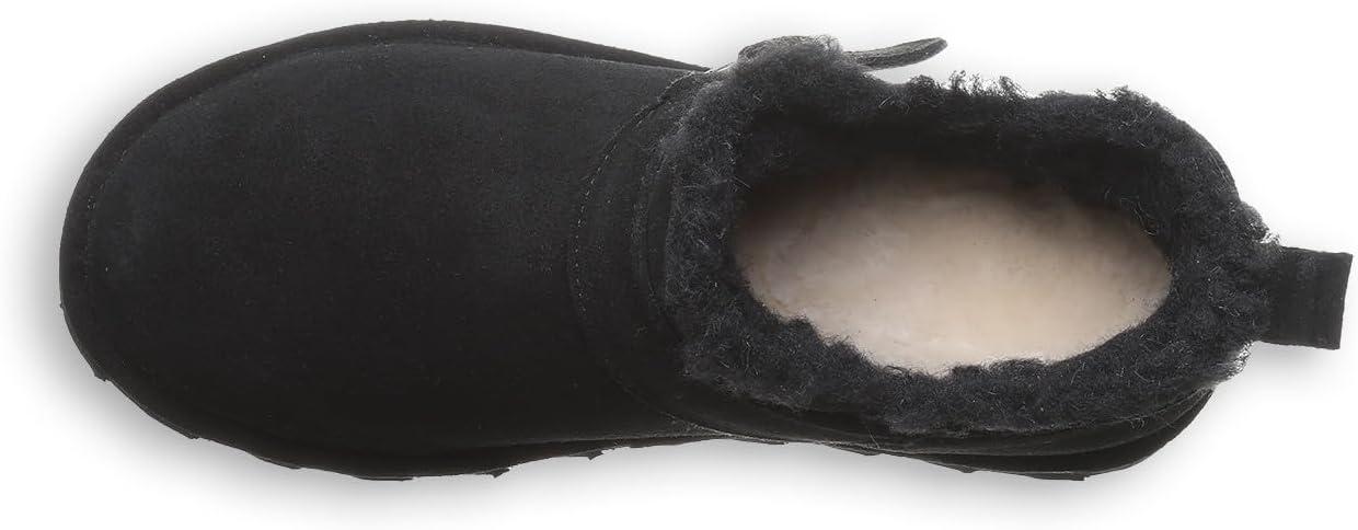 imageBEARPAW Womens Shorty Buckle Boot  Womens Ankle Boot  Womens Slip On Boot  Comfortable Winter Boot  Multiple Colors ampamp SizesBlack