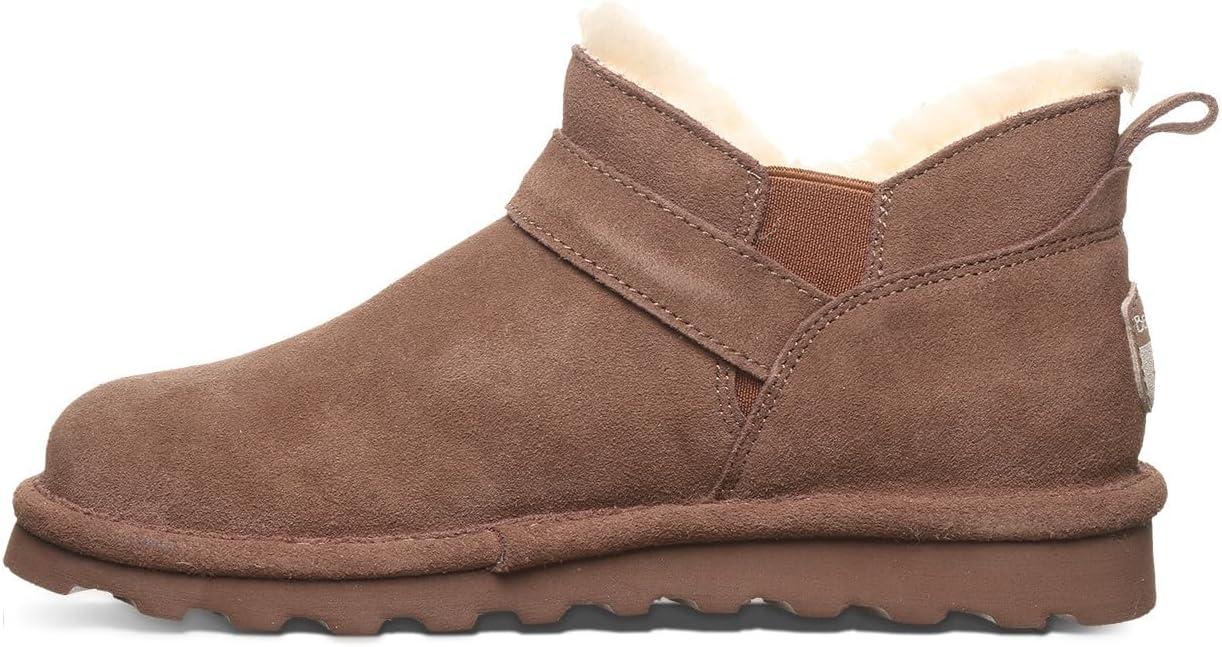 imageBEARPAW Womens Shorty Buckle Boot  Womens Ankle Boot  Womens Slip On Boot  Comfortable Winter Boot  Multiple Colors ampamp SizesCocoa