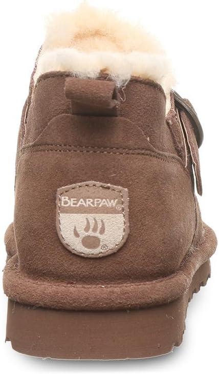imageBEARPAW Womens Shorty Buckle Boot  Womens Ankle Boot  Womens Slip On Boot  Comfortable Winter Boot  Multiple Colors ampamp SizesCocoa