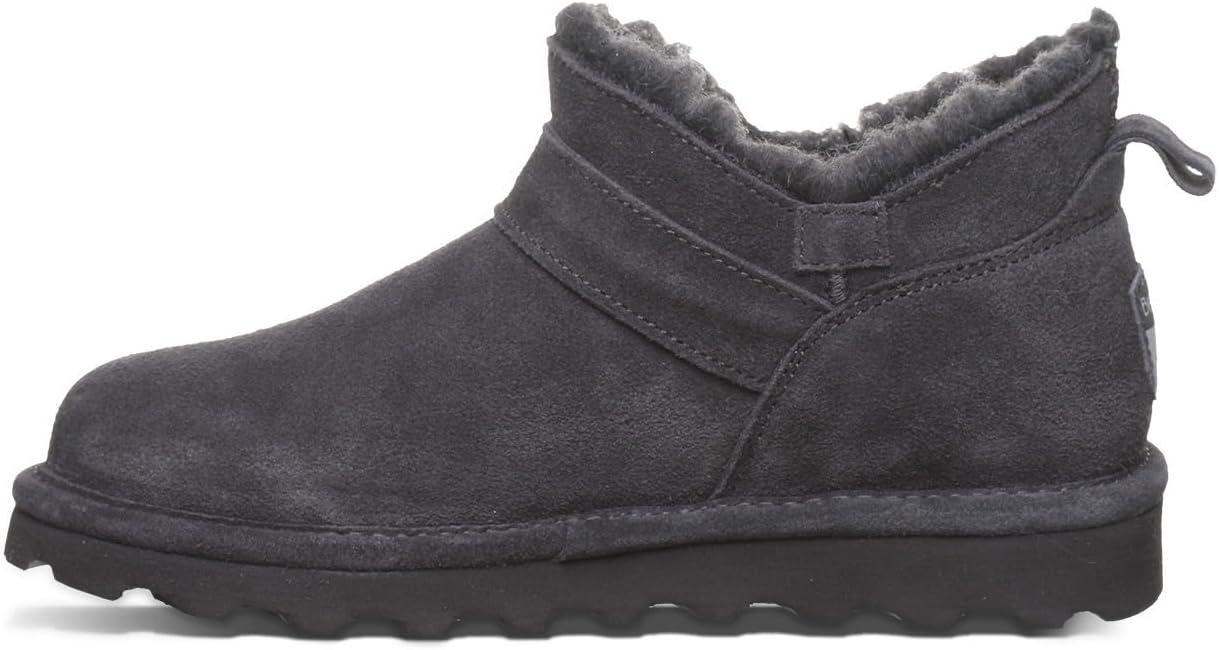 imageBEARPAW Womens Shorty Buckle Boot  Womens Ankle Boot  Womens Slip On Boot  Comfortable Winter Boot  Multiple Colors ampamp SizesGraphite