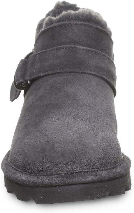 imageBEARPAW Womens Shorty Buckle Boot  Womens Ankle Boot  Womens Slip On Boot  Comfortable Winter Boot  Multiple Colors ampamp SizesGraphite