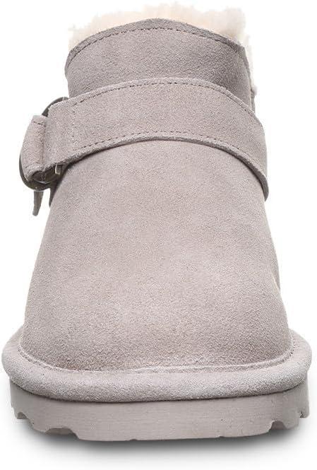 imageBEARPAW Womens Shorty Buckle Boot  Womens Ankle Boot  Womens Slip On Boot  Comfortable Winter Boot  Multiple Colors ampamp SizesMushroom