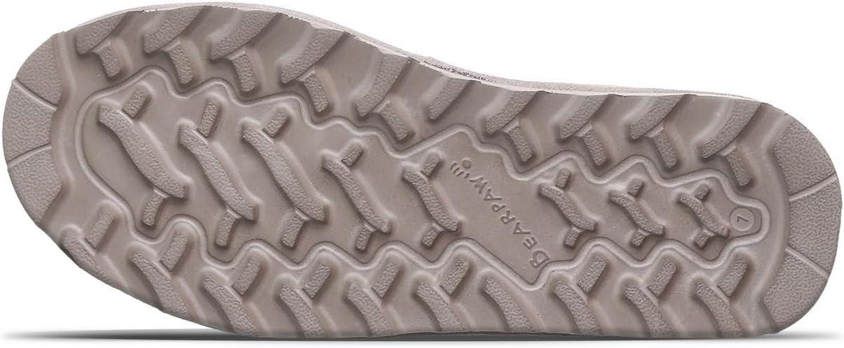 imageBEARPAW Womens Shorty Buckle Boot  Womens Ankle Boot  Womens Slip On Boot  Comfortable Winter Boot  Multiple Colors ampamp SizesMushroom
