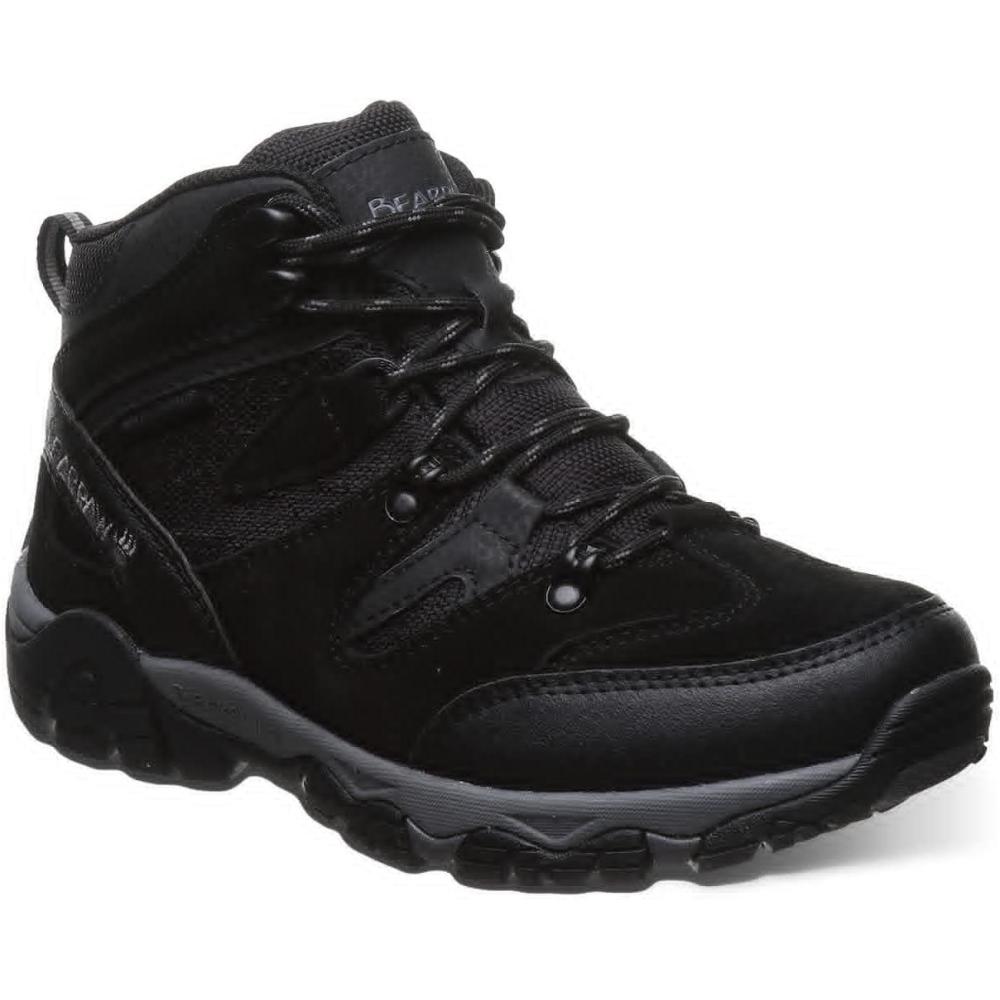 imageBEARPAW Womens Corsica Multiple Colors  Womens Bootie  Womens Hiker Boot  Comfortable Hiking BootBlackBlack