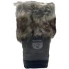 imageBEARPAW Womens Marilyn Classic Suede LaceUp Boot  Comfortable Womens BootCharcoal
