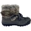 imageBEARPAW Womens Marilyn Classic Suede LaceUp Boot  Comfortable Womens BootCharcoal