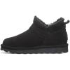 imageBEARPAW Womens Shorty Buckle Boot  Womens Ankle Boot  Womens Slip On Boot  Comfortable Winter Boot  Multiple Colors ampamp SizesBlack