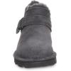 imageBEARPAW Womens Shorty Buckle Boot  Womens Ankle Boot  Womens Slip On Boot  Comfortable Winter Boot  Multiple Colors ampamp SizesGraphite
