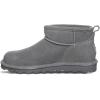 imageBEARPAW Womens Shorty Multiple Colors  Womens Ankle Boot  Womens Slip On Boot  Comfortable Winter BootGadget Gray