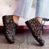 imageBEARPAW Womens Skye Suede Ankle Chukka BootsBlack Ii