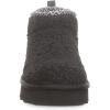 imageBEARPAW Womens Snuggle Daphne Deco Slip on Ankle Winter BootBlack Ii